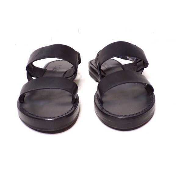 🆕 ZIGI Artisan Crafted Carmen Italian Leather Sandals Sz 8 Black - Picture 7 of 13